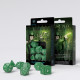 Кубики RPG Elvish Green & white Dice Set. Q WORKSHOP (SELV03)