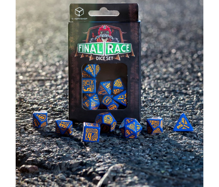 Кубики RPG Final Race Dice Set: Road Fever. Q WORKSHOP (STFR02)