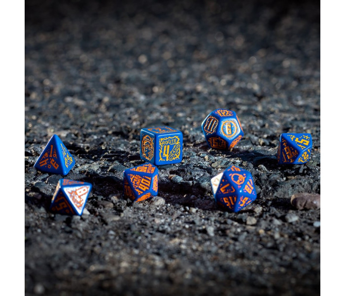 Кубики RPG Final Race Dice Set: Road Fever. Q WORKSHOP (STFR02)