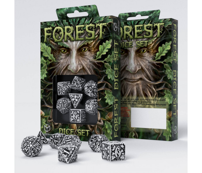 Кубики RPG Forest Dice Set: Taiga. Q WORKSHOP (SFOR02)