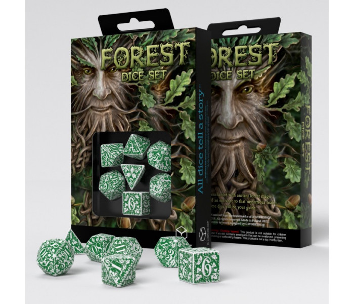 Кубики RPG Forest Dice Set: Tundra. Q WORKSHOP (SFOR04)