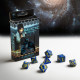 Кубики RPG Galactic Navy & Yellow Dice Set. Q WORKSHOP (SGAL01)