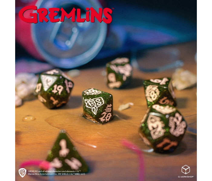 Кубики RPG Gremlins Dice Set. Q WORKSHOP (Grem/1A/190142/2023)