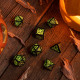 Кубики RPG Halloween Pumpkin - Jack O’Lantern Dice Set. Q WORKSHOP (SHAP02)