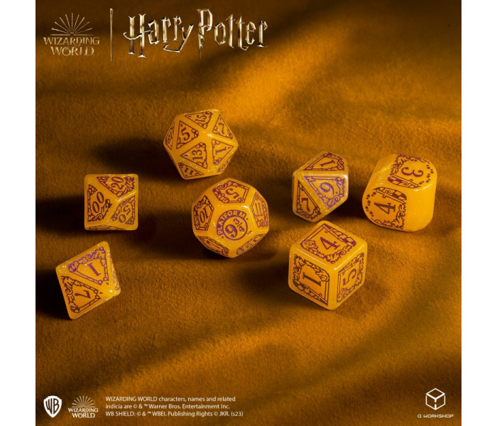 Кубики RPG Harry Potter. Gryffindor Modern Dice Set - Gold. Q WORKSHOP (190142/2023/1/B)