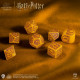 Кубики RPG Harry Potter. Gryffindor Modern Dice Set - Gold. Q WORKSHOP (190142/2023/1/B)