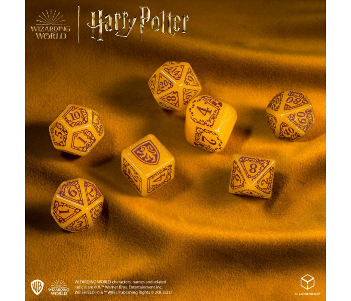 Кубики RPG Harry Potter. Gryffindor Modern Dice Set - Gold. Q WORKSHOP (190142/2023/1/B)