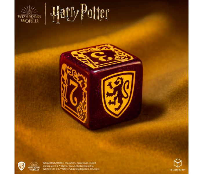 Кубики RPG Harry Potter. Gryffindor Modern Dice Set - Red. Q WORKSHOP (190142/2023/1/A)