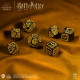 Кубики RPG Harry Potter. Hufflepuff Modern Dice Set - Black. Q WORKSHOP (190142/2023/4/A)