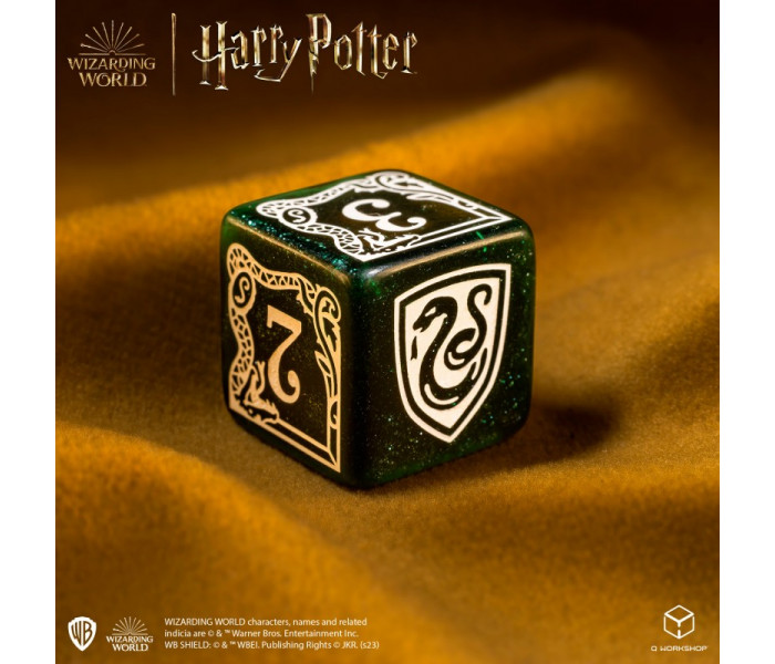 Кубики RPG Harry Potter. Slytherin Modern Dice Set - Green. Q WORKSHOP (190142/2023/2/A)