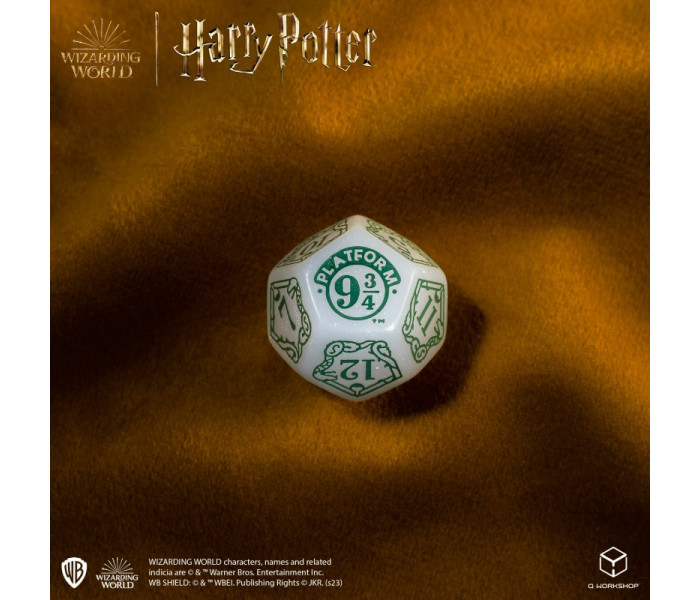 Кубики RPG Harry Potter. Slytherin Modern Dice Set - White. Q WORKSHOP (190142/2023/2/B)