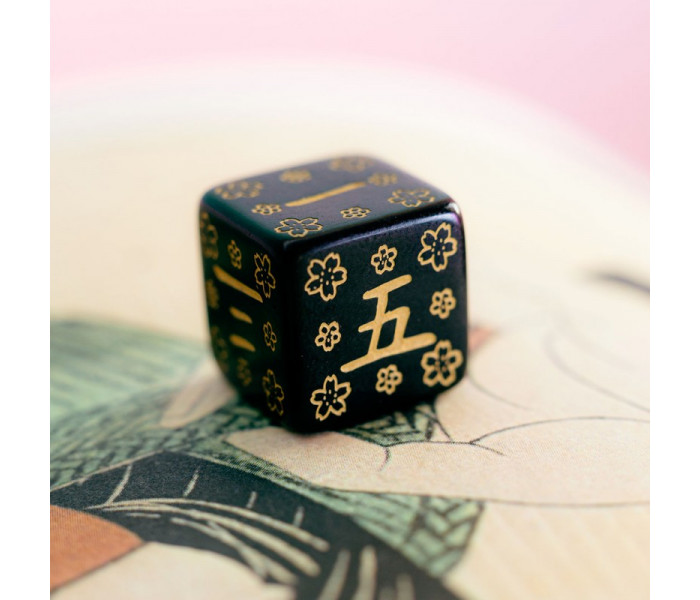 Кубики RPG Japanese Dice Set: Deep Night Firefly. Q WORKSHOP (SKAN03)