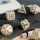 Кубики RPG Japanese Dice Set: Last Words Stone. Q WORKSHOP (SKAN05)