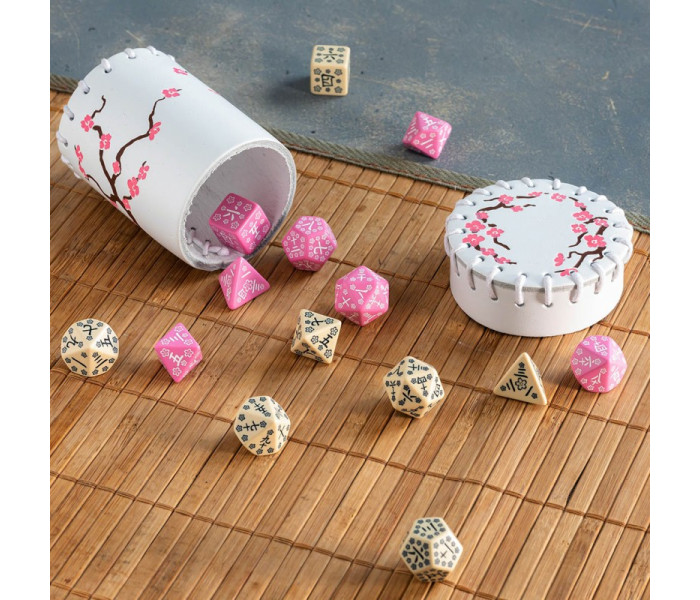 Кубики RPG Japanese Dice Set: Last Words Stone. Q WORKSHOP (SKAN05)