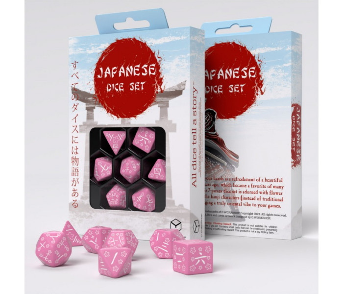 Кубики RPG Japanese Dice Set: Sweet Spring Memory. Q WORKSHOP (SKAN04)