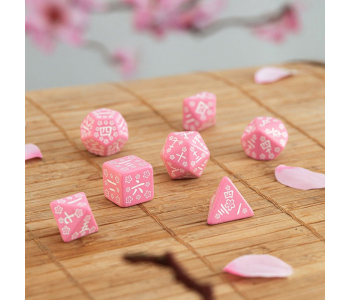 Кубики RPG Japanese Dice Set: Sweet Spring Memory. Q WORKSHOP (SKAN04)