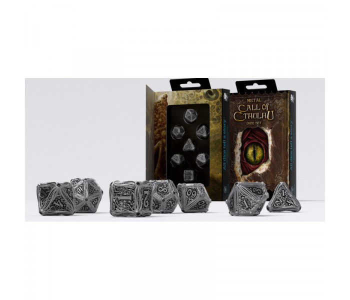 Кубики RPG Metal Call of Cthulhu Dice Set. Q WORKSHOP (SMCT01)