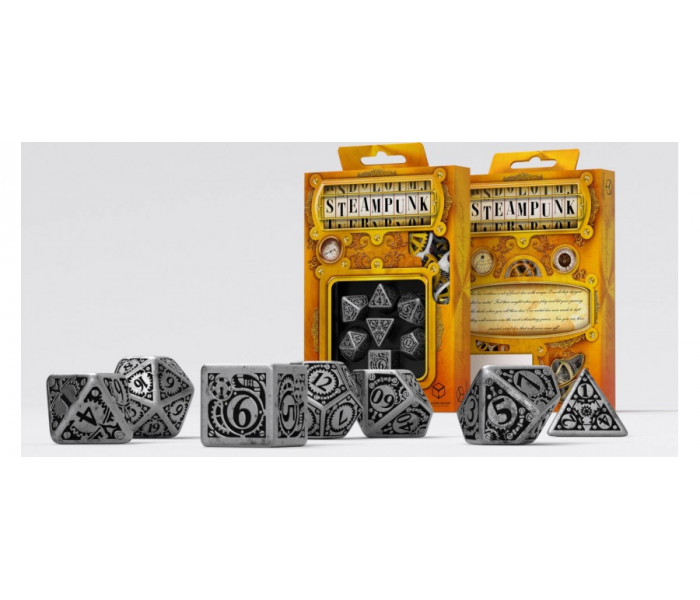 Кубики RPG Metal Steampunk Dice Set. Q WORKSHOP (SMST01)