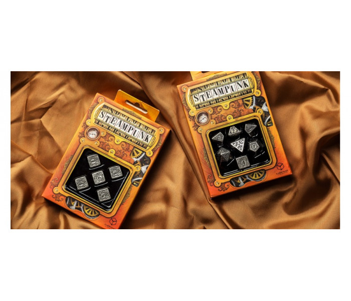 Кубики RPG Metal Steampunk Dice Set. Q WORKSHOP (SMST01)