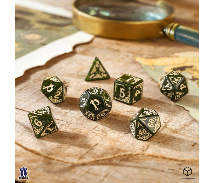 Кубики RPG Pathfinder Dice Set: Arcadia. Q WORKSHOP (SPAT30)