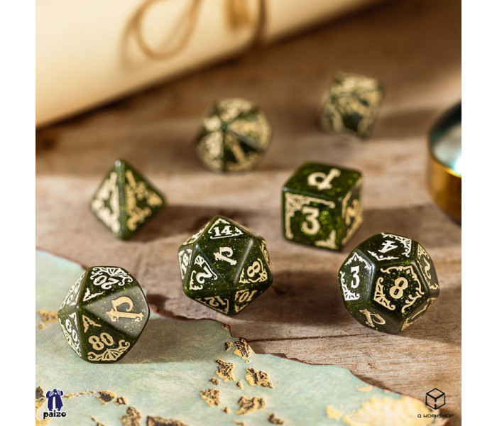 Кубики RPG Pathfinder Dice Set: Arcadia. Q WORKSHOP (SPAT30)