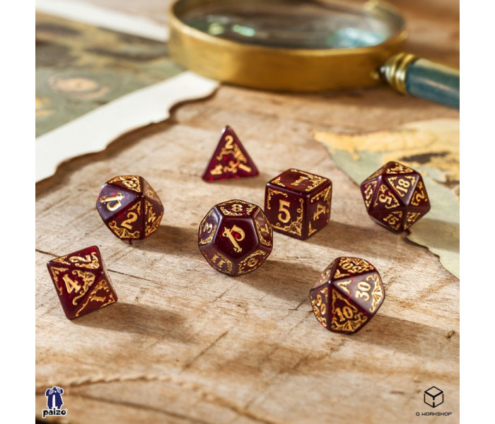 Кубики RPG Pathfinder Dice Set: Avistan. Q WORKSHOP (SPAT29)