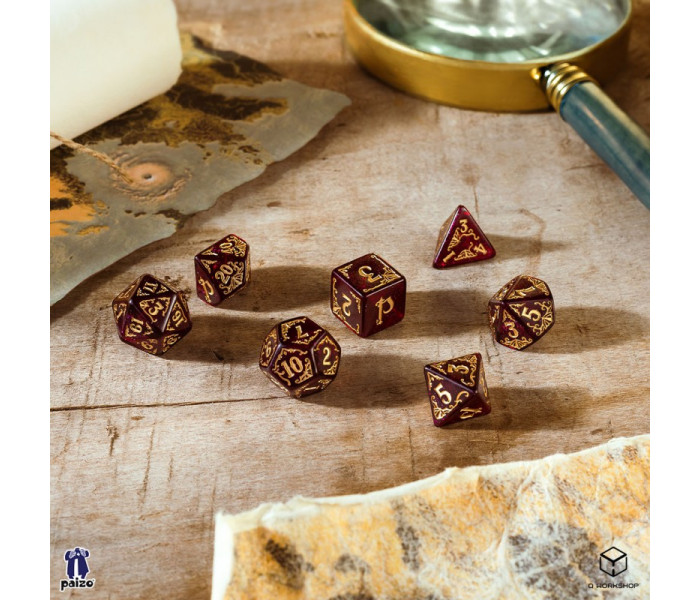 Кубики RPG Pathfinder Dice Set: Avistan. Q WORKSHOP (SPAT29)