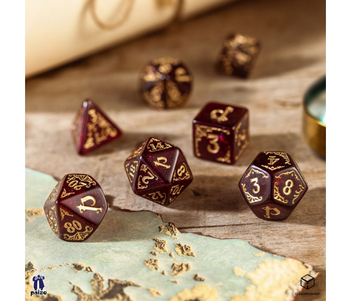 Кубики RPG Pathfinder Dice Set: Avistan. Q WORKSHOP (SPAT29)