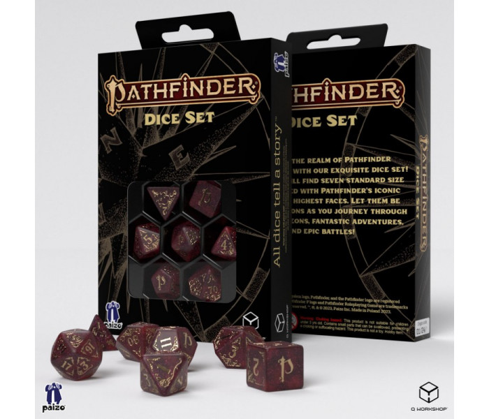 Кубики RPG Pathfinder Dice Set: Avistan. Q WORKSHOP (SPAT29)