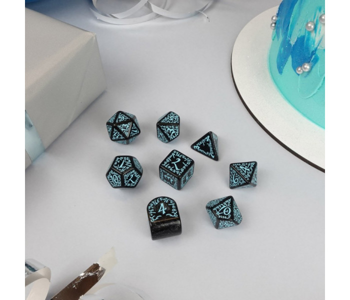 Кубики RPG Q WORKSHOP 20 years: Elvish Dice Set (S20Y01)