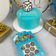 Кубики RPG Q WORKSHOP 20 years: Happy Birthday 8 Dice Set. Q WORKSHOP (S20Y03)
