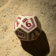 Кубики RPG RuneQuest Beige & burgundy Expansion 3 Dice Set. Q WORKSHOP (SRQE02)