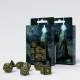 Кубики RPG Runic Black & yellow Dice Set. Q WORKSHOP (SRUN07)