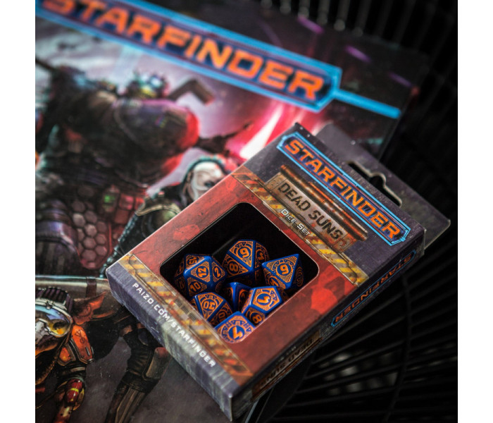 Кубики RPG Starfinder Dead Suns Dice Set. Q WORKSHOP (STAR01)