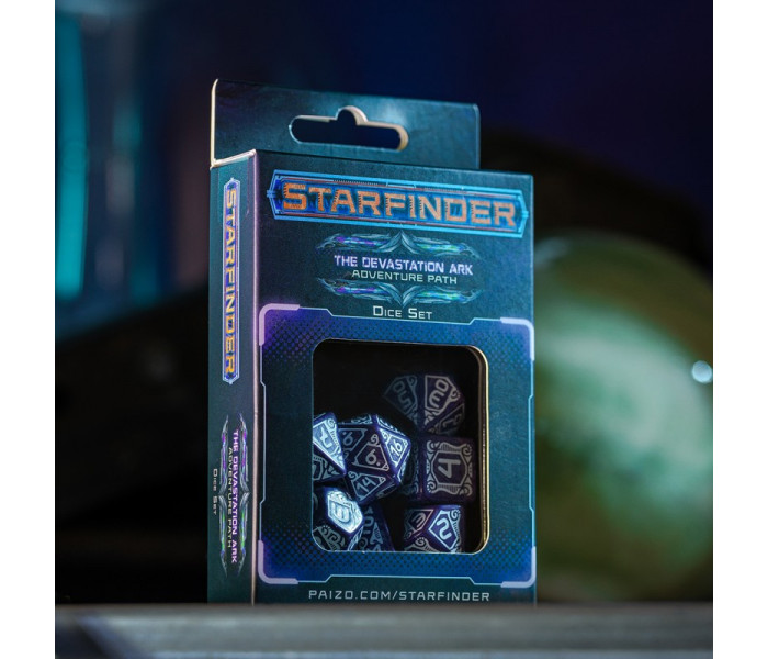 Кубики RPG Starfinder Devastation Ark Dice Set. Q WORKSHOP (STAR09)