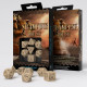 Кубики RPG Steampunk Beige & black Dice Set. Q WORKSHOP (SSTE04)