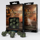 Кубики RPG Steampunk Black & glow-in-the-dark Dice Set. Q WORKSHOP (SSTE05)
