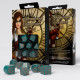 Кубики RPG Steampunk Clockwork: Nautical Apparatus Modern Dice Set. Q WORKSHOP (RSTC05)