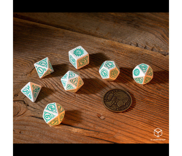 Кубики RPG The Witcher Dice Set. Ciri - The Law of Surprise. Q WORKSHOP (SWCI01)