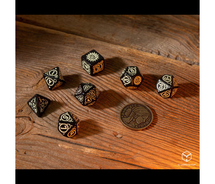 Кубики RPG The Witcher Dice Set. Ciri - The Zireael. Q WORKSHOP (SWCI03)