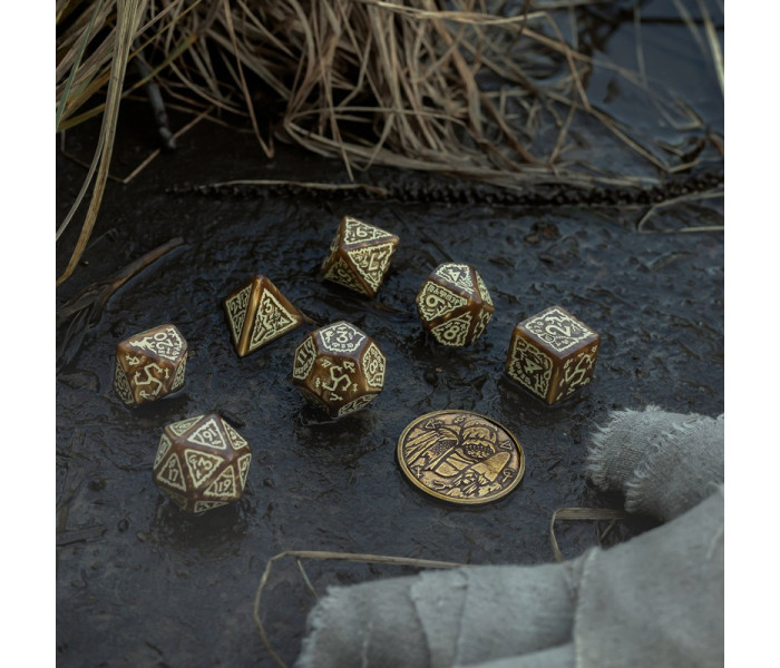 Кубики RPG The Witcher Dice Set. Crones - Weavess. Q WORKSHOP (SWCR02)