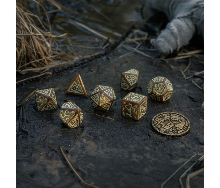 Кубики RPG The Witcher Dice Set. Crones - Weavess. Q WORKSHOP (SWCR02)