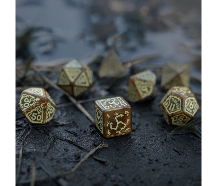 Кубики RPG The Witcher Dice Set. Crones - Weavess. Q WORKSHOP (SWCR02)