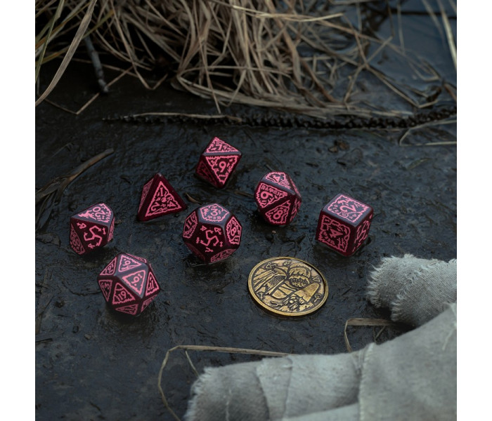Кубики RPG The Witcher Dice Set. Crones - Whispess. Q WORKSHOP (SWCR03)