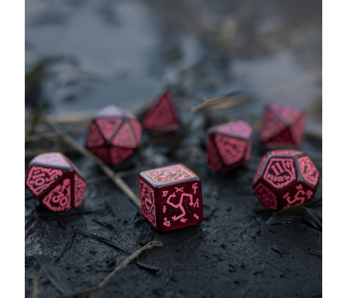 Кубики RPG The Witcher Dice Set. Crones - Whispess. Q WORKSHOP (SWCR03)