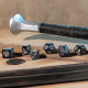 Кубики RPG The Witcher Dice Set. Geralt - The Silver Sword. Q WORKSHOP (SWGE04)