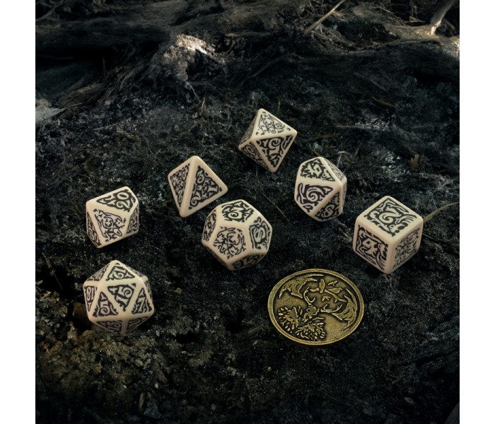 Кубики RPG The Witcher Dice Set. Leshen - The Master of Crows. Q WORKSHOP (SWLE01)