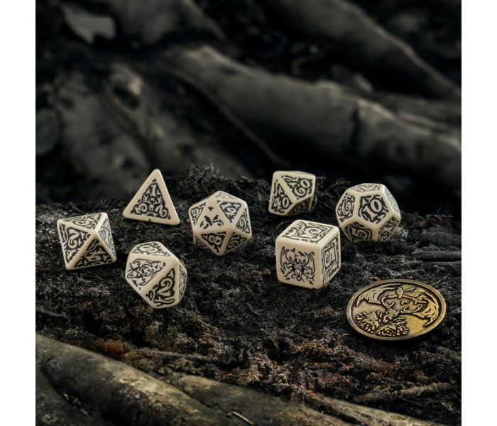 Кубики RPG The Witcher Dice Set. Leshen - The Master of Crows. Q WORKSHOP (SWLE01)