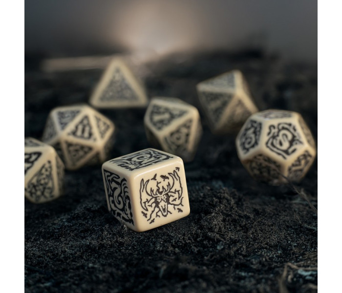 Кубики RPG The Witcher Dice Set. Leshen - The Master of Crows. Q WORKSHOP (SWLE01)