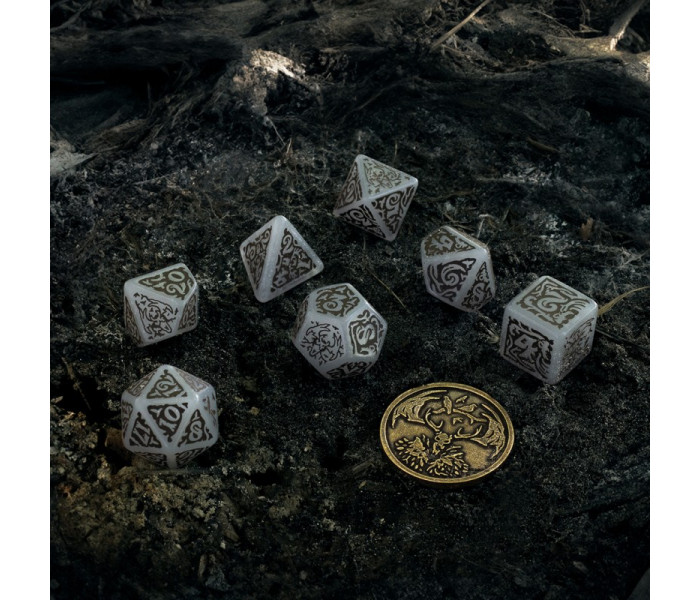 Кубики RPG The Witcher Dice Set. Leshen – The Shapeshifter. Q WORKSHOP (SWLE03)
